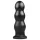 BUTTR Tactical III - consolador con ventosa - silicona negra