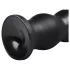 BUTTR Tactical III - consolador con ventosa - silicona negra