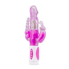 Easytoys Raving Rabbit - Vibrador triple rosa