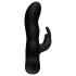 Easytoys Mad Rabbit - vibrador para punto G y estimulador de clítoris - negro