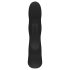 Easytoys Mad Rabbit - vibrador para punto G y estimulador de clítoris - negro