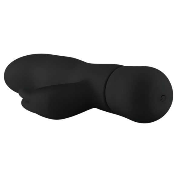 Easytoys Mad Rabbit - vibrador para punto G y estimulador de clítoris - negro