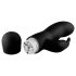 Easytoys Mad Rabbit - vibrador para punto G y estimulador de clítoris - negro