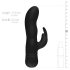 Easytoys Mad Rabbit - vibrador para punto G y estimulador de clítoris - negro