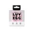 Huevo vibrador LUV EGG recargable y con control remoto (rosa)