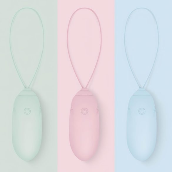 LUV EGG - huevo vibrador recargable con control remoto - silicona rosa