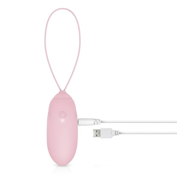 LUV EGG - huevo vibrador recargable con control remoto - silicona rosa