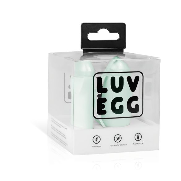 LUV EGG - huevo vibrador recargable con control remoto - verde