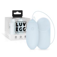 Huevo vibrador LUV recargable con control remoto (azul)
