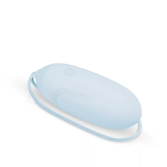 LUV EGG - huevo vibrador recargable con control remoto - silicona azul