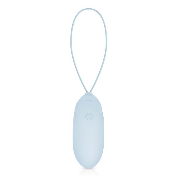 LUV EGG - huevo vibrador recargable con control remoto - silicona azul