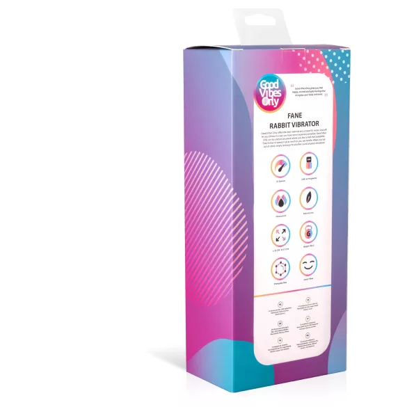 Good Vibes Only Fane Rabbit - vibrador con estimulador de clítoris