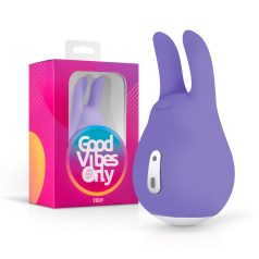 Good Vibes Tedy - vibrador conejo a pilas (lila)