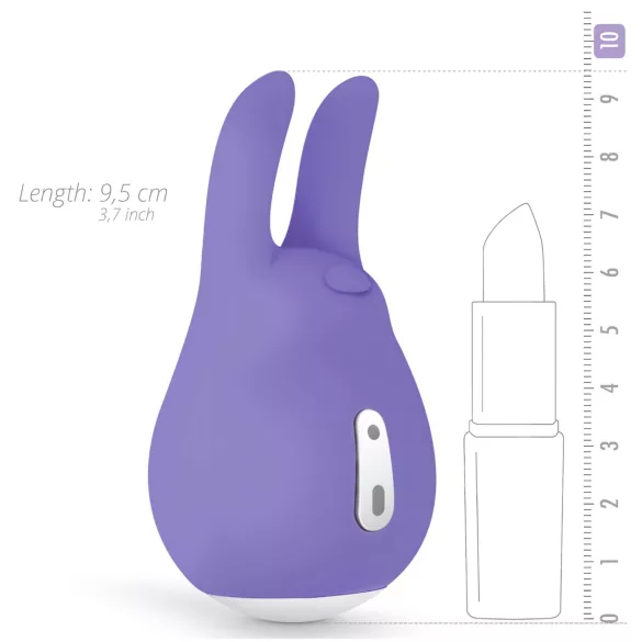Good Vibes Tedy - vibrador estimulador clítoris conejo recargable silicona lila