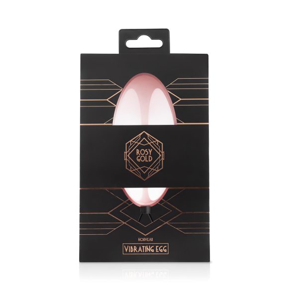 Rosy Gold Egg - huevo vibrador impermeable - color oro rosa