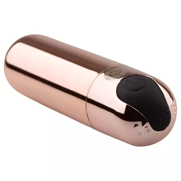 Rosy Gold - mini vibrador recargable tipo bala - color oro rosa