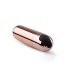 Bala Rosa Dorada - mini vibrador recargable (color oro rosado)