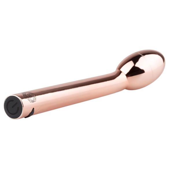 Rosy Gold - vibrador punto G recargable - color oro rosa