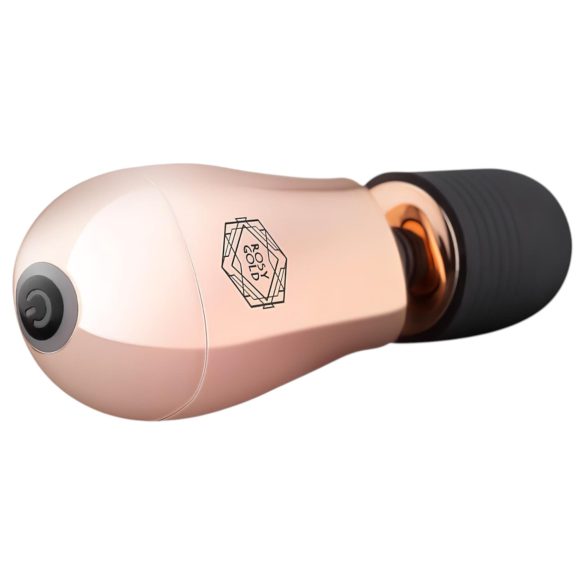 Rosy Gold - Mini vibrador masajeador recargable - color oro rosa