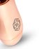 Mini Varita Rosy Gold recargable - masajeador vibrador elegante