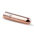 Rosy Gold Mini - vibrador compacto recargable (oro rosado)
