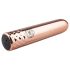 Rosy Gold Mini - vibrador mini recargable - color oro rosa