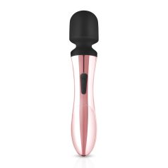   Rosy Gold Wand Curve - vibrador masajeador recargable (rose gold)