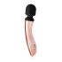 Rosy Gold Wand Curve - vibrador masajeador recargable (rose gold)