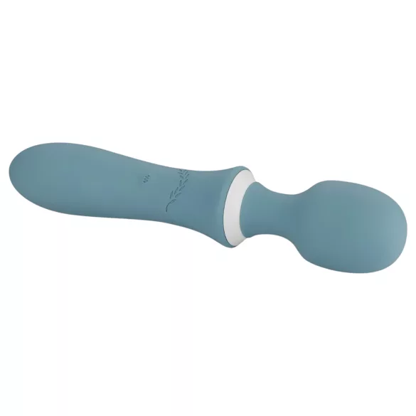 Bloom Orchid Wand - vibrador masajeador recargable - silicona turquesa