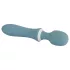 Bloom Orchid Wand - vibrador masajeador recargable - silicona turquesa