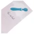 Bloom Orchid Wand - vibrador masajeador recargable - silicona turquesa