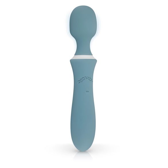 Bloom Orchid Wand - vibrador masajeador recargable - silicona turquesa