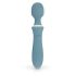Bloom Orchid Wand - vibrador masajeador recargable (turquesa)