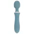 Bloom Orchid Wand - vibrador masajeador recargable - silicona turquesa
