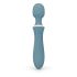 Bloom Orchid Wand - vibrador masajeador recargable (turquesa)