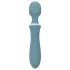 Bloom Orchid Wand - vibrador masajeador recargable - silicona turquesa