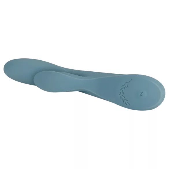 Bloom Violet Rabbit - vibrador conejito punto G y clítoris - silicona turquesa