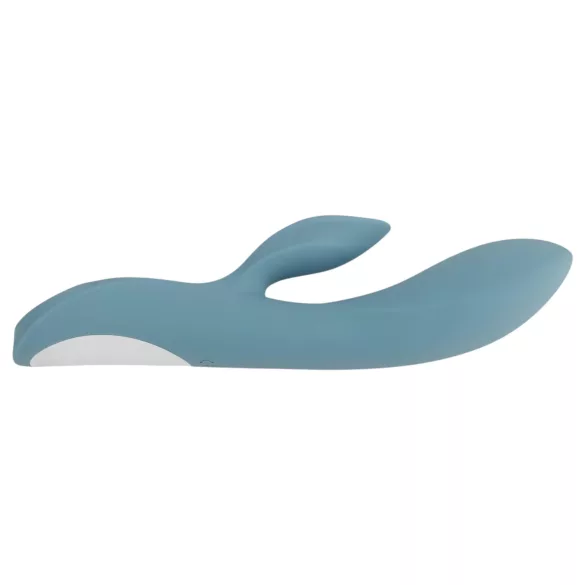 Bloom Violet Rabbit - vibrador conejito punto G y clítoris - silicona turquesa