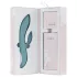 Bloom Violet Rabbit - vibrador conejito punto G y clítoris - silicona turquesa