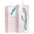 Bloom Violet Rabbit - vibrador conejito punto G y clítoris - silicona turquesa