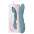 Bloom Rose - vibrador punto G recargable de silicona - turquesa