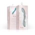 Bloom Rose - vibrador punto G recargable de silicona (turquesa)