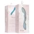 Bloom Rose - vibrador punto G recargable de silicona - turquesa