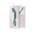 Bloom Rosa - vibrador de punto G recargable de silicona (turquesa)