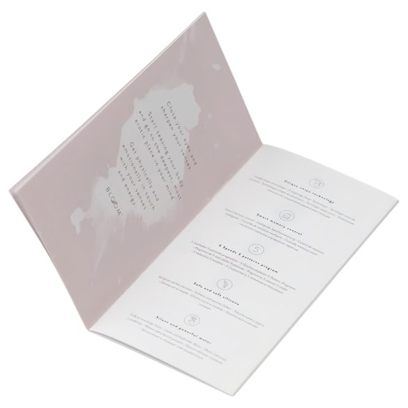 Bloom Rose - vibrador punto G recargable de silicona - turquesa