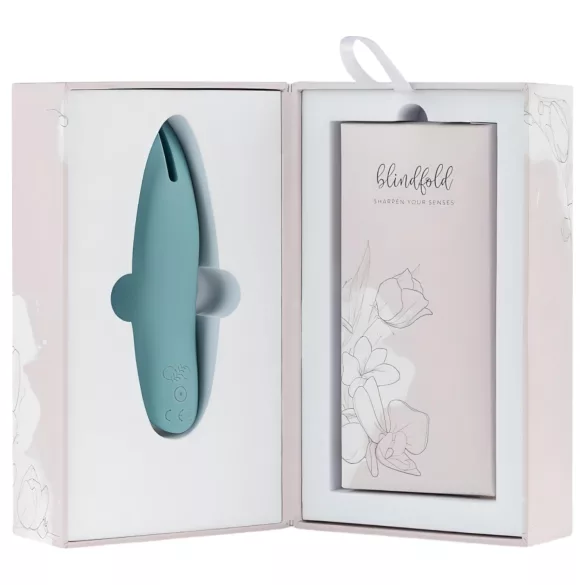 Bloom Tulip - vibrador de clítoris recargable - silicona turquesa