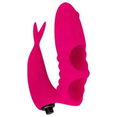 Easytoys Finger - 2en1 vibrador de dedo (rosa)