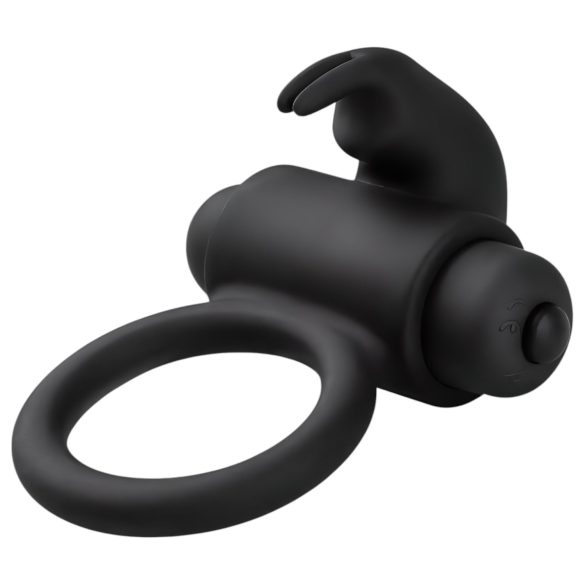 EasyToys Bunny - anillo vibrador para el pene (negro)