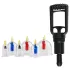 Easytoys - set de bombas de succión - 6 piezas