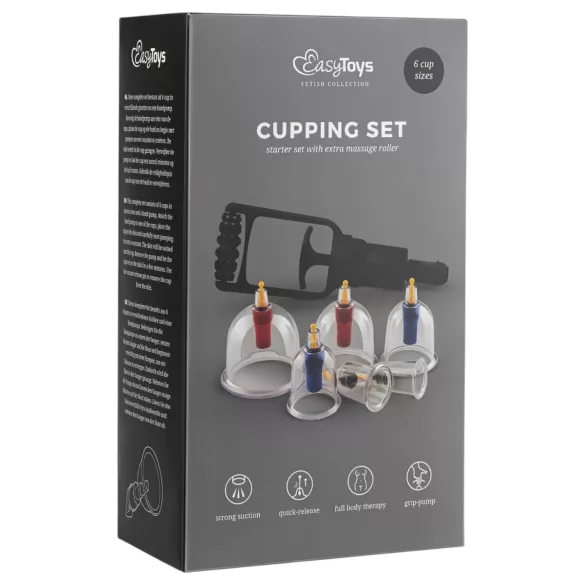 Easytoys - set de bombas de succión - 6 piezas